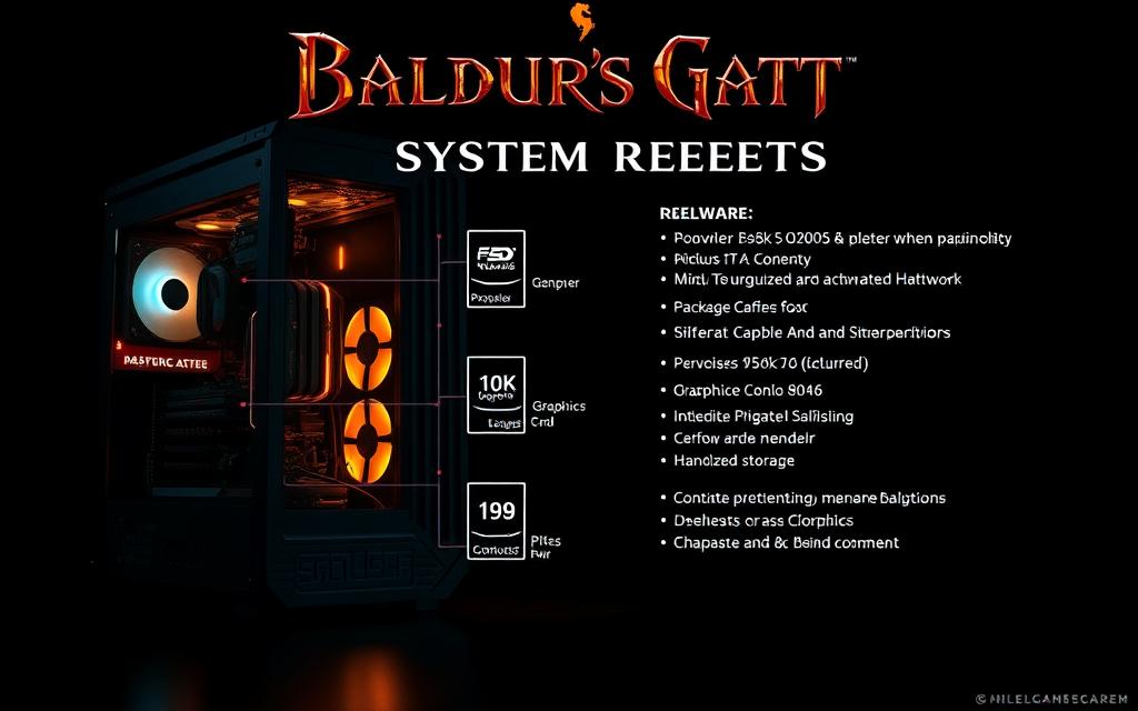 Baldur's Gate 3 system requirements